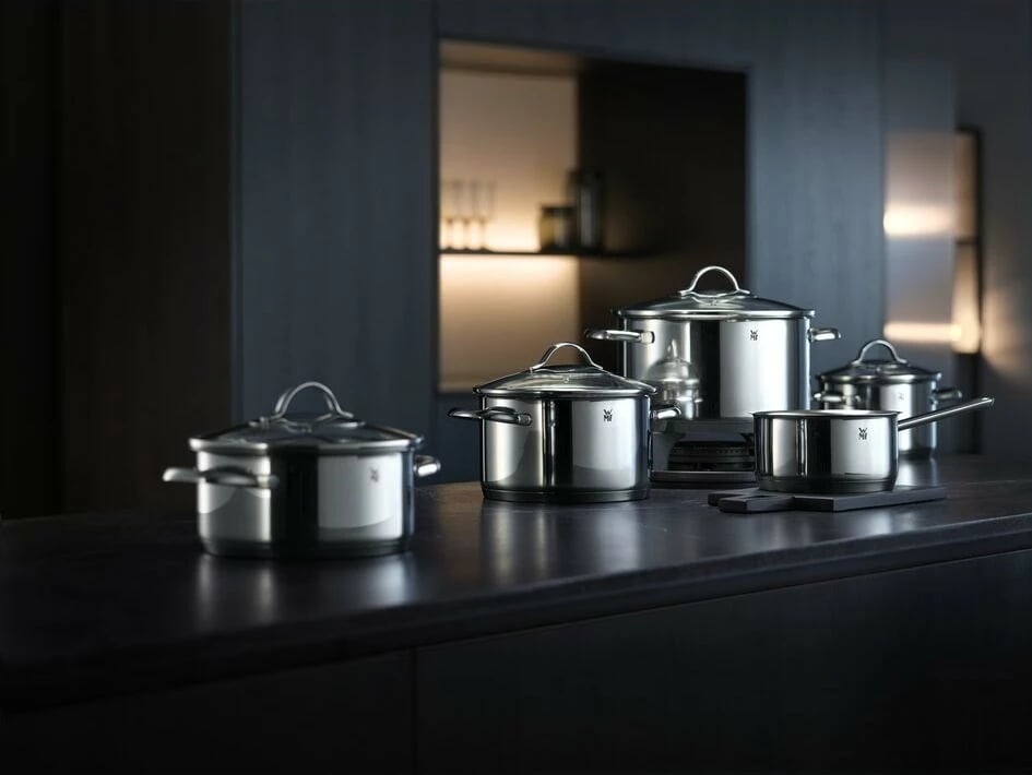 Set tenxheresh WMF Provence Plus, 5 copë, çelik inoks, argjend