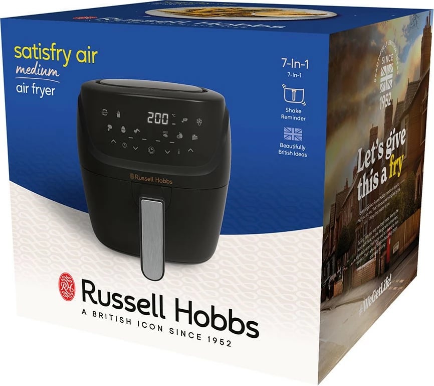 Furrë ajri Russell Hobbs 27160-56 SatisFry Air Medium, e zezë