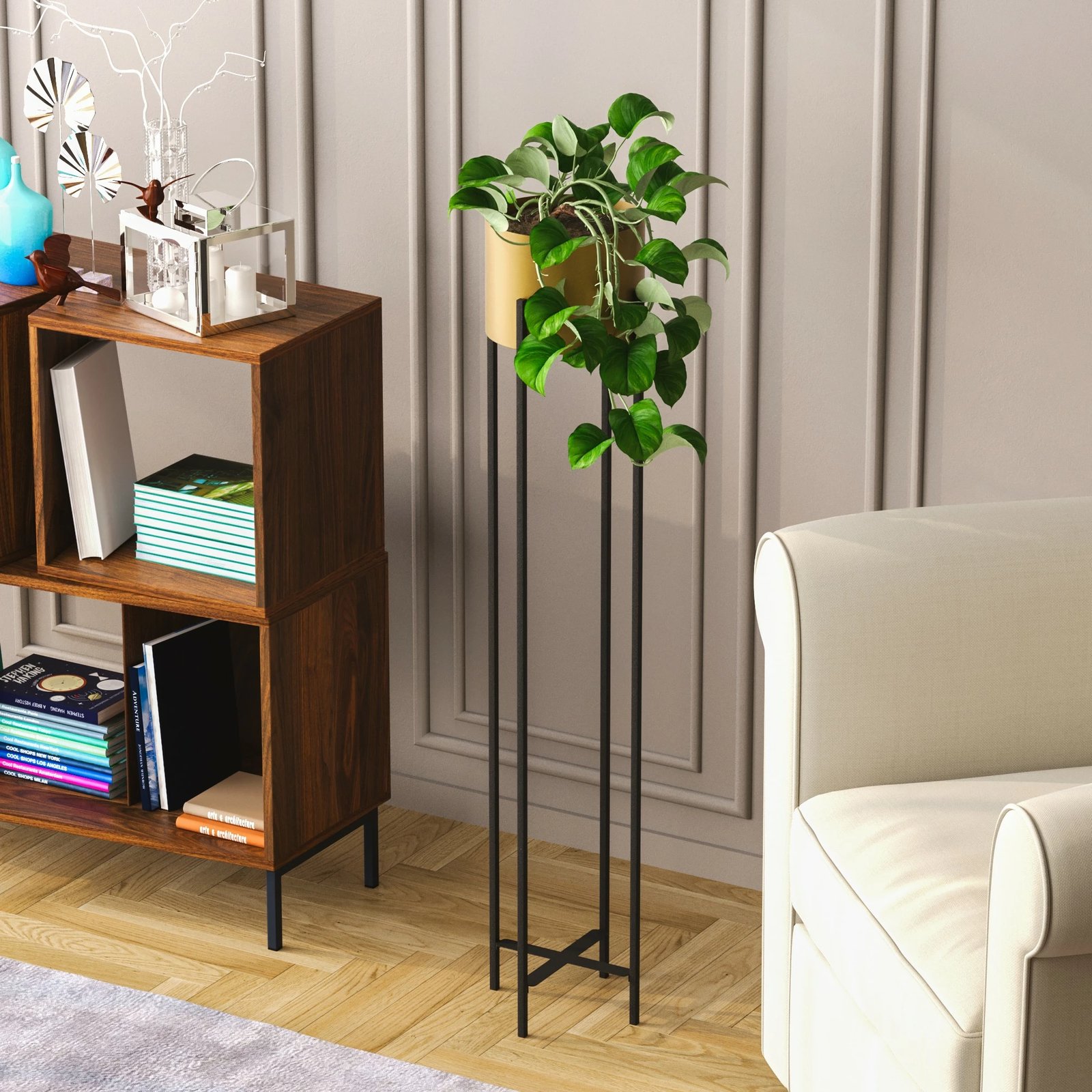 Vazo dekorative e zezë, Evila Originals, GED-024-A