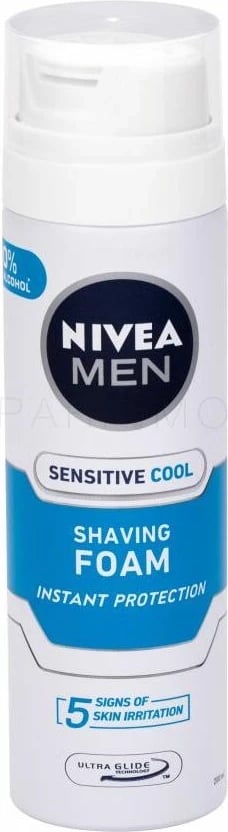 Shkumë rroje Nivea Men Sensitive Cooling, 200 ml
