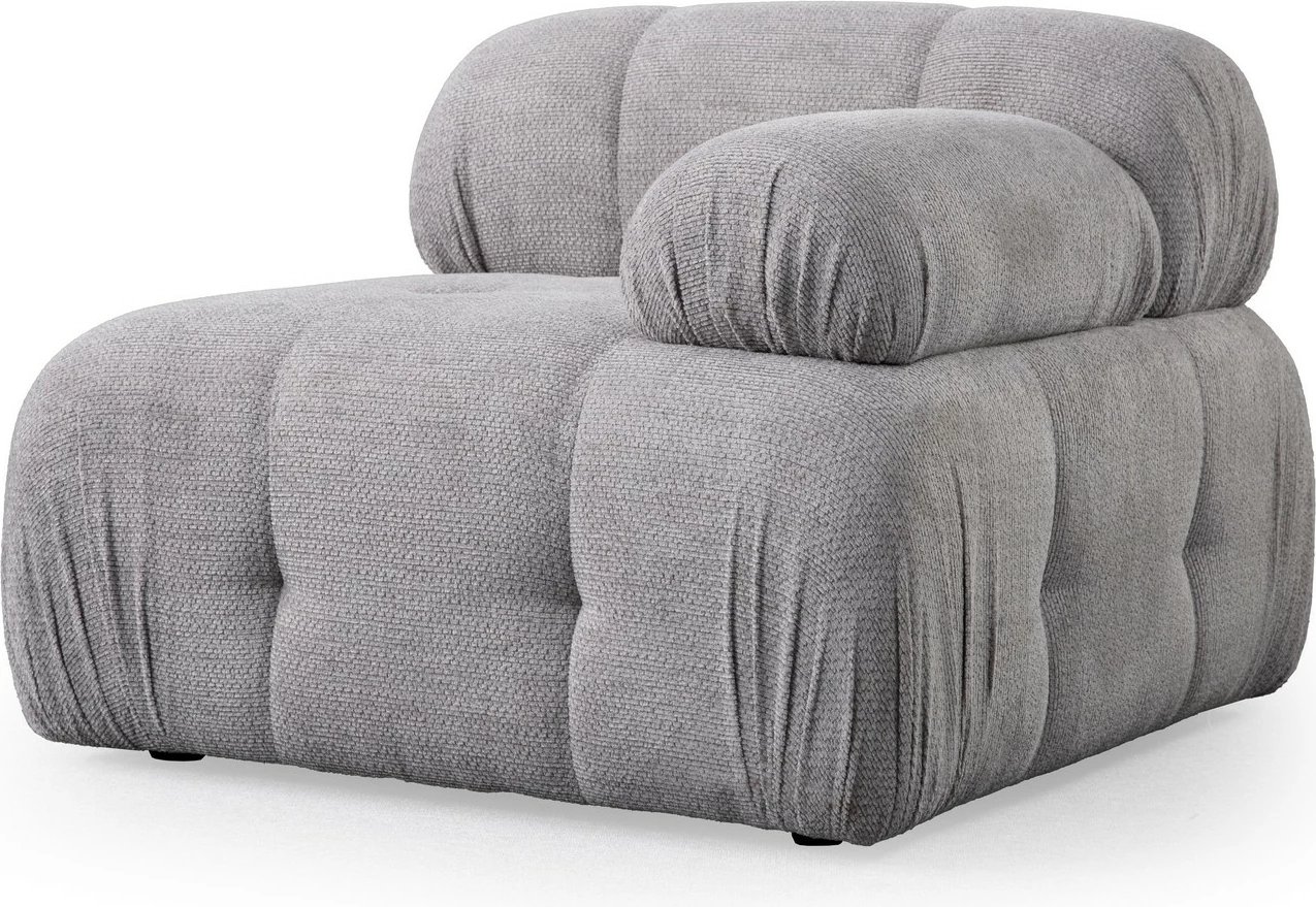 Karrige një vendëshe Atelier del Sofa, Petite 1R, ngjyrë gri e çelët