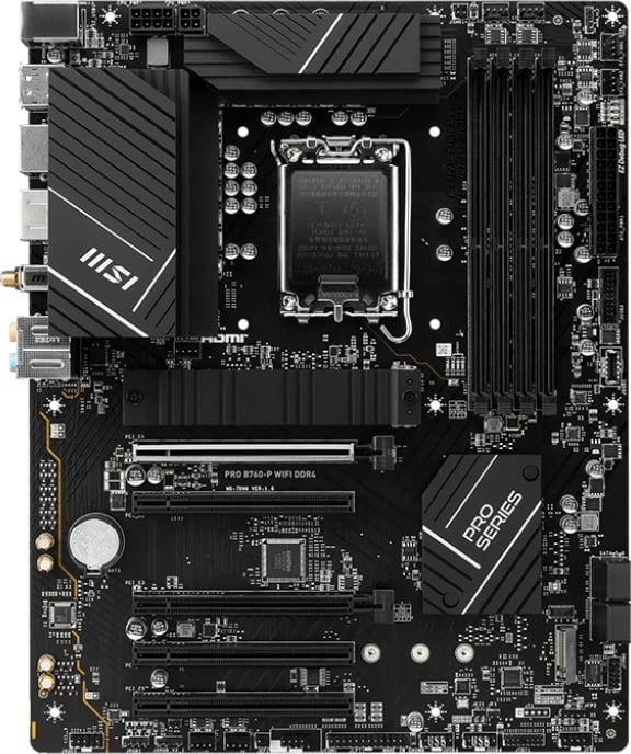 Pllakë amë MSI PRO B760-P WIFI DDR4, LGA 1700 ATX