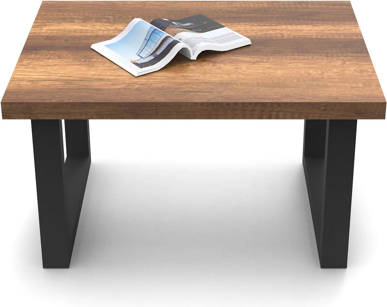 Tavolinë kafeje Hanah Home, Mn02-Ba, ngjyrë arre dhe antracit