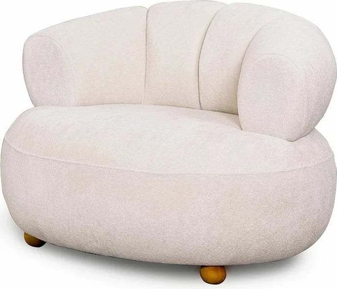 Karrige Wing New Roma, e bardhë, Atelier del Sofa