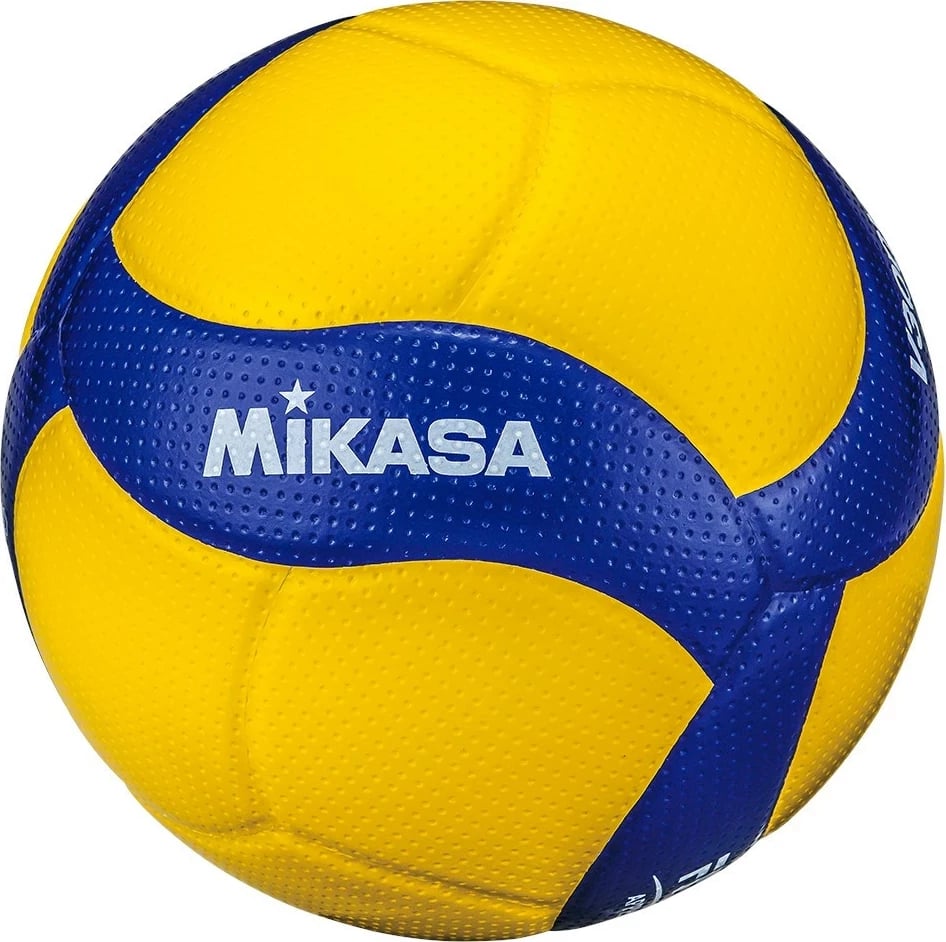 Top volejbolli Mikasa V300W, për brenda, Ngjyrë e verdhë