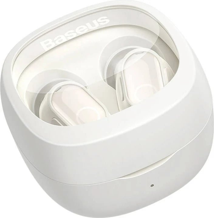 Kufje Baseus Bowie WM02 pa tela, True Wireless, me kuti karikimi, të bardha