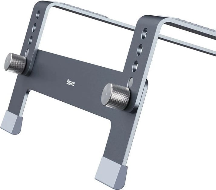 Kasë për laptop Baseus B10053100811-00, 4 nivele rregullimi, alumini, Space Grey