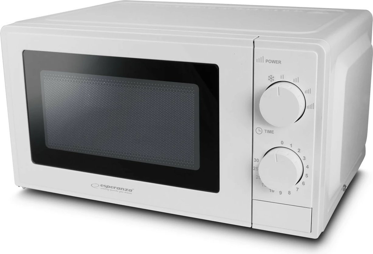 Furrë mikrovale Esperanza Estofado, 20L, 700W, e bardhë