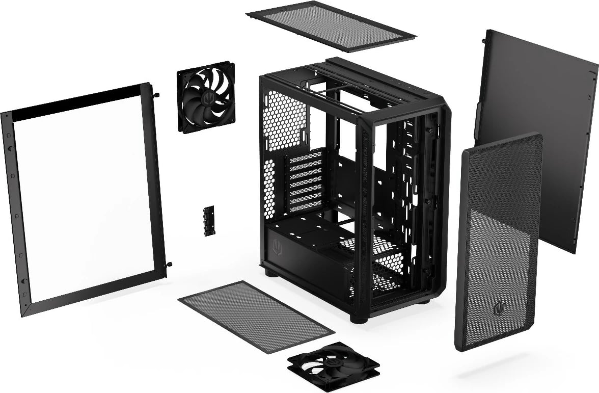 Kasë Endorfy Arx 500 Core EY2A016, ATX, e zezë