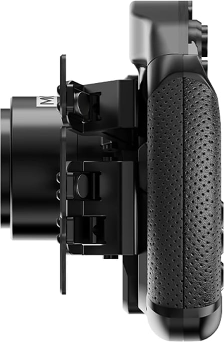 Timon sim racing MOZA RS068 FSR V2, 280 mm, ekran me prekje, për PC, zi