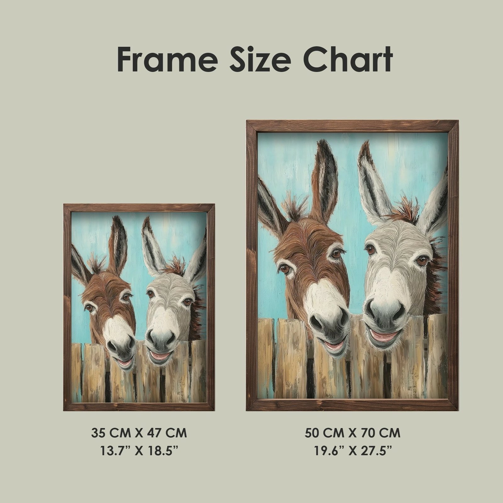 Pikturë dekorative me kornizë MDF, Wallity, TUN036-XL, shumëngjyrëshe, 50x70x3.5cm