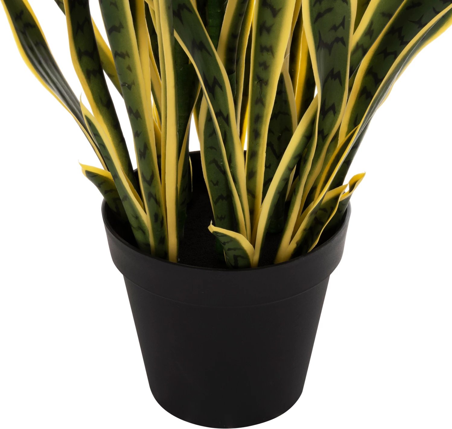 Bimë sintetike dekorative në vazo, FH7994.01, SANSEVIERIA, gjelbër-verdhë, 150Hcm