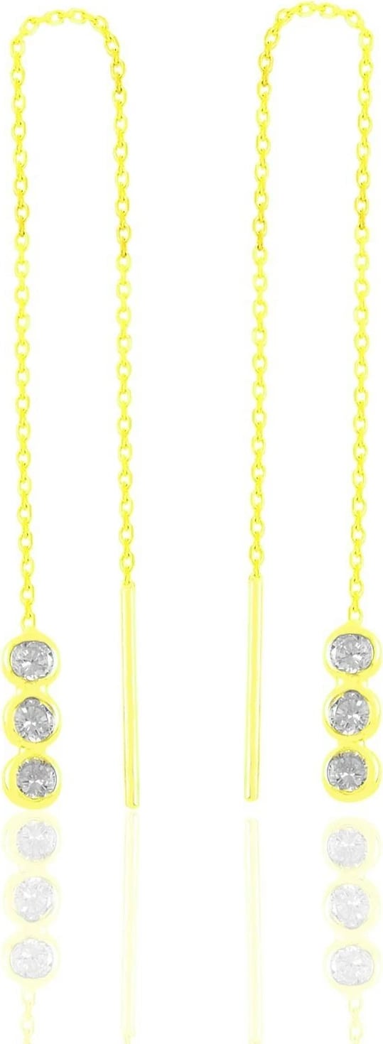 Vathë të gjatë prej argjendi, ngjyrë ari, Jumeon, 11364G