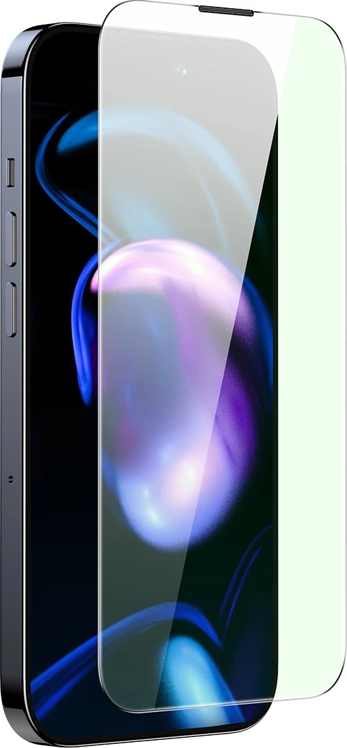 Mbështjellës xhami Baseus për iPhone 14 Pro, 0.3mm, me filtër kundër dritës blu, Transparent Mbështjellës xhami Baseus për iPhone 14 Pro, 0.3mm, me filtër kundër dritës blu, Transparent