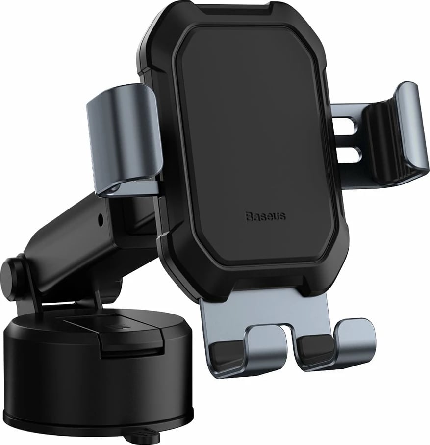 Mbajtës telefoni për veturë Baseus SUYL-TK01, gravitacional, krah teleskopik, i zi