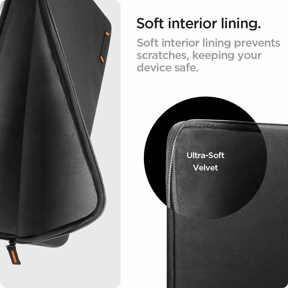 Mbështjellës laptopi Spigen Basic Pouch 15-16", i zi