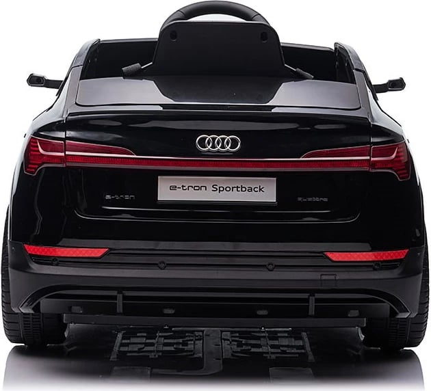 makinë elektrike, Baby Mix, Audi Q4 e-tron Sportback, 6V 7Ah, RC 2.4G, rrota EVA, deri 25 kg, e zezë