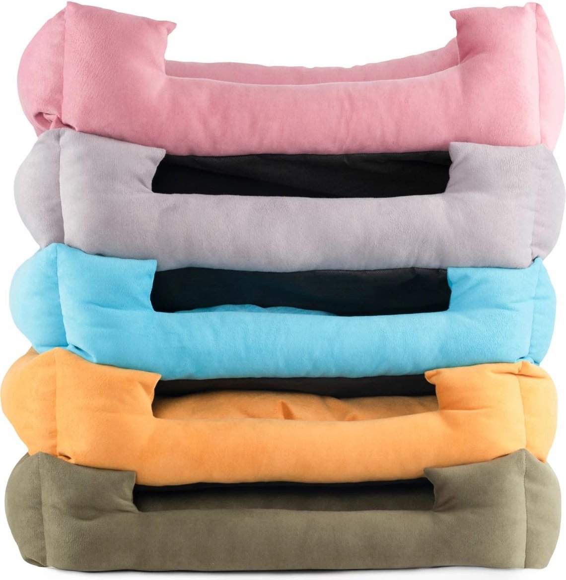 Shtrat për kafshë, Paws & Whiskers, Kare XL, ngjyrë kaltër