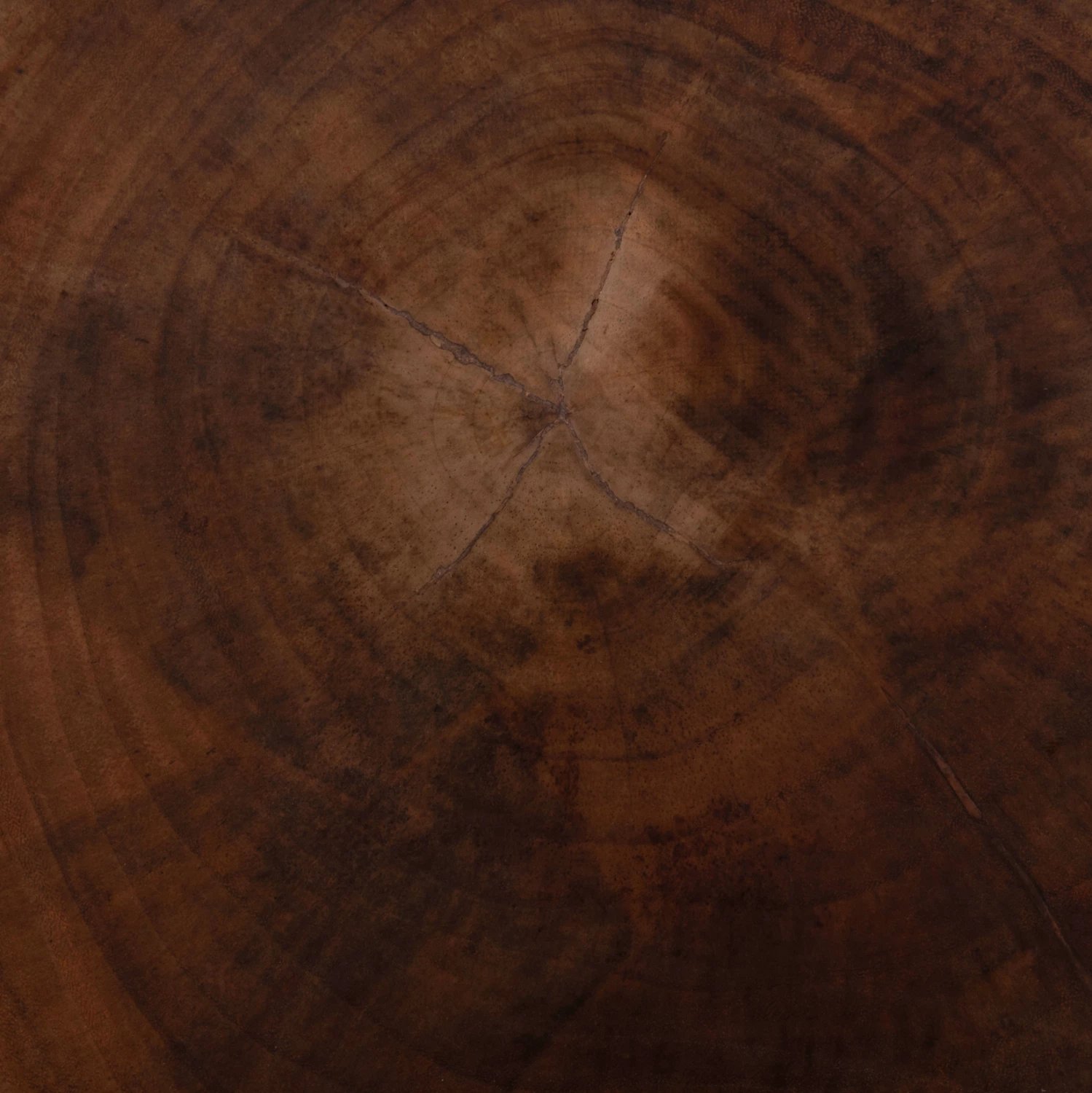 Tavolinë e rrumbullakët për kafe, dru suar natyral, POMPU FH9794.11, 60x35cm