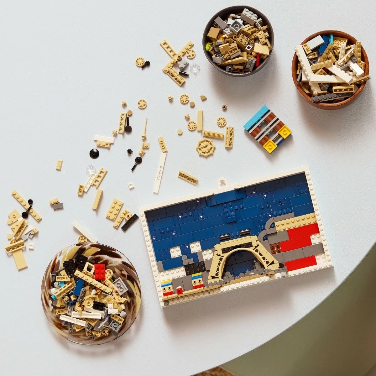 set ndërtimi, LEGO, Architecture 21064 Paris City of Love, 958 pjesë, për moshë 18+, set i madh