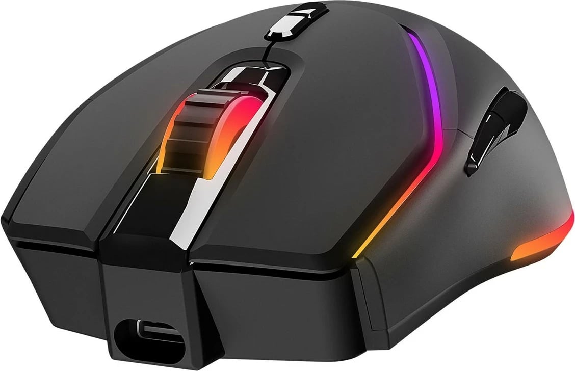 Maus gaming Rampage VORTEX M1-BLACK, RGB, pa tela, i zi