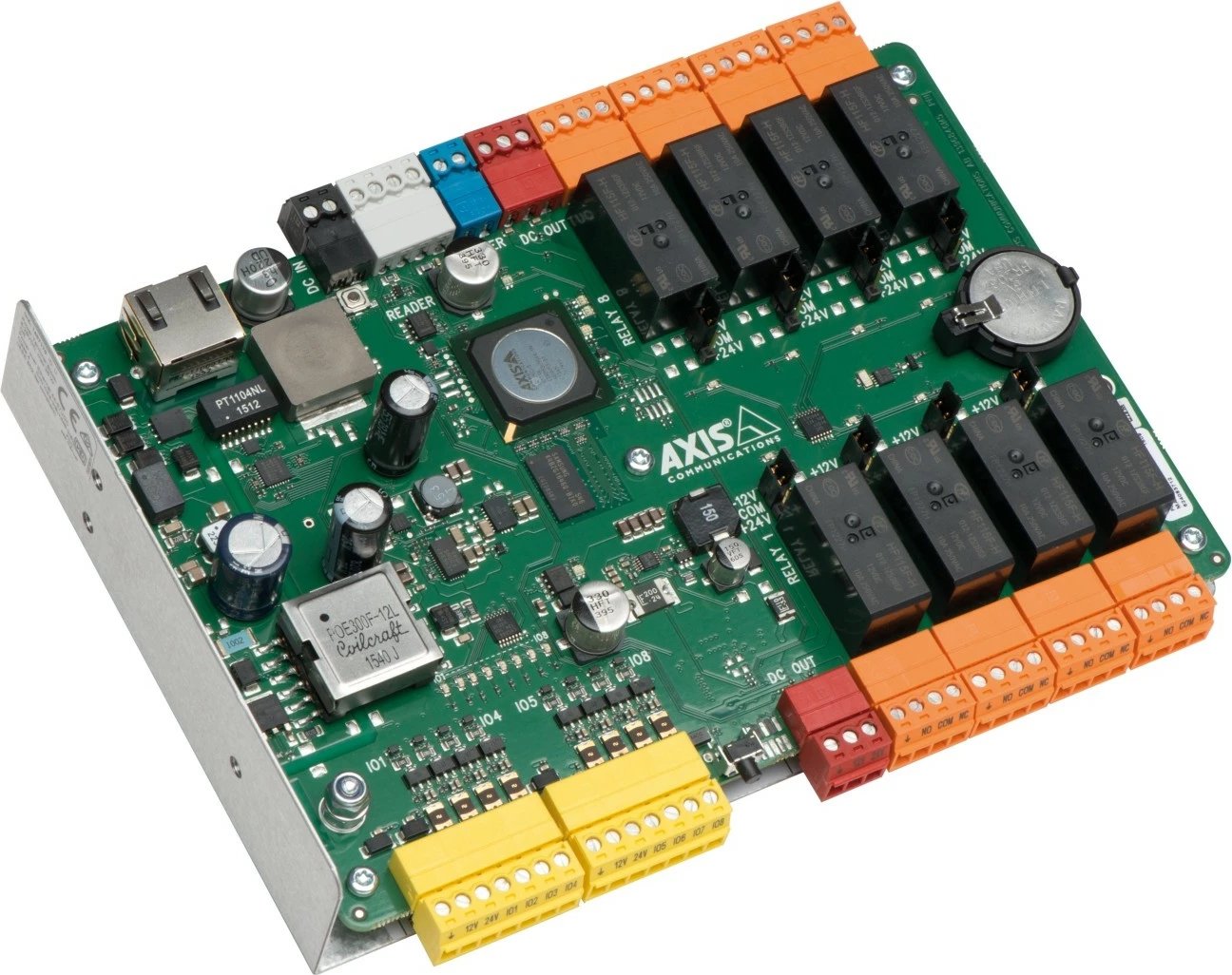 Modul rrjeti I/O Axis A9188, 8 kanale, relay, 12-24V, multicolour