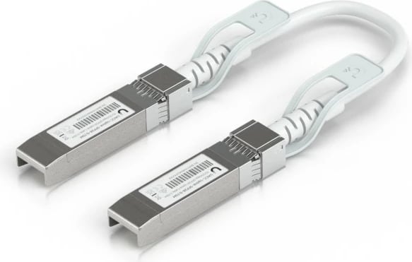 Kabëll Ubiquiti UACC-Uplink-SFP28-0.15M, 0.15 m, SFP28, i bardhë
