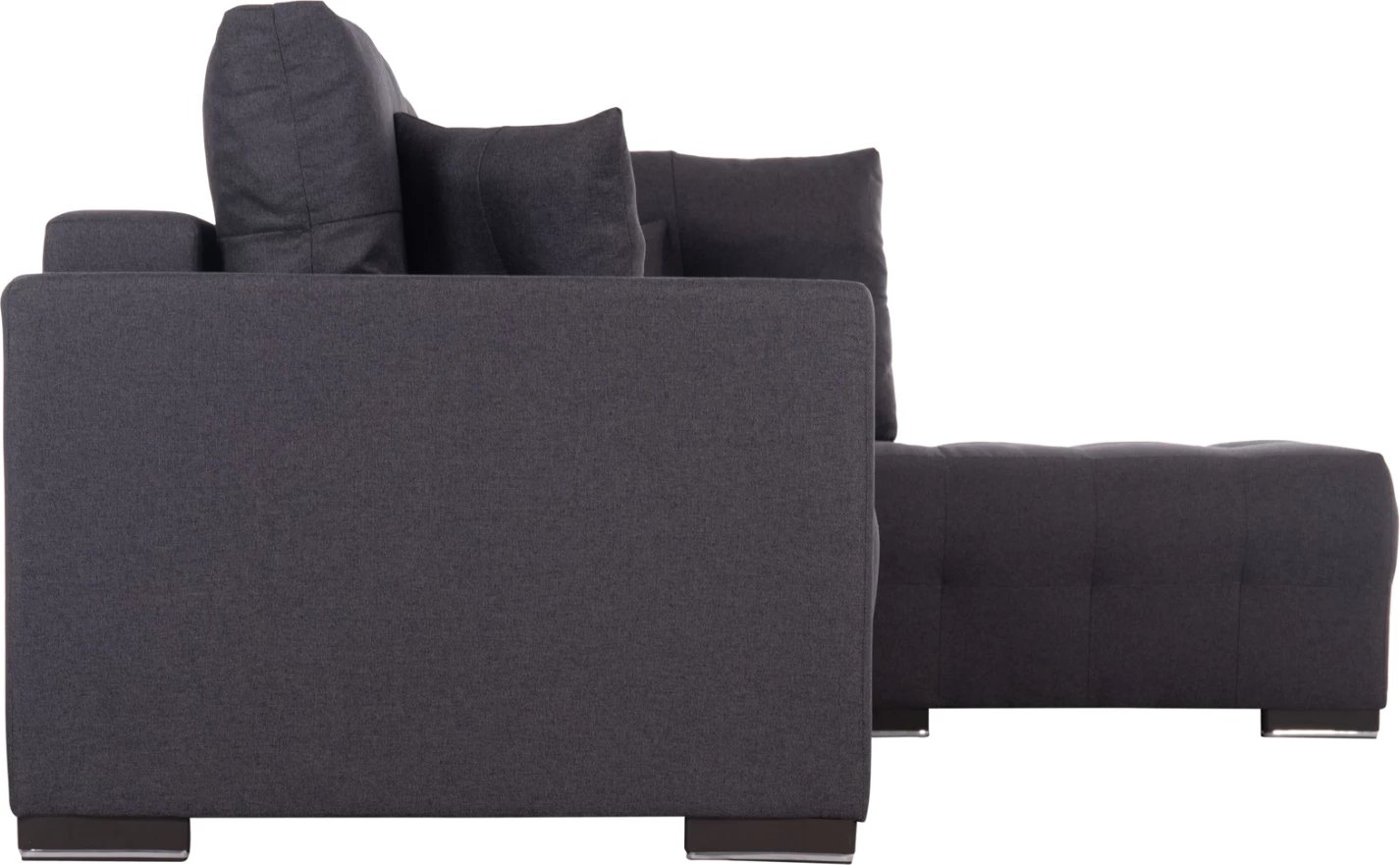 Kënd-sofë me hapësirë për gjëra, ngjyrë gri, TRENDSTON FH3302.01R, 298x177x95cm