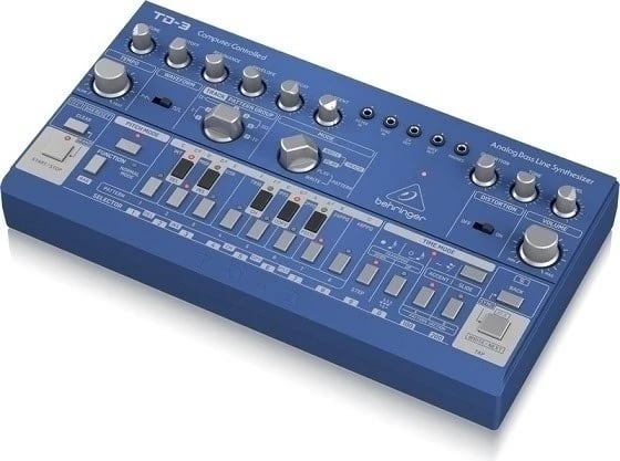 Syntezator Behringer TD-3-BU, Analog, Blu
