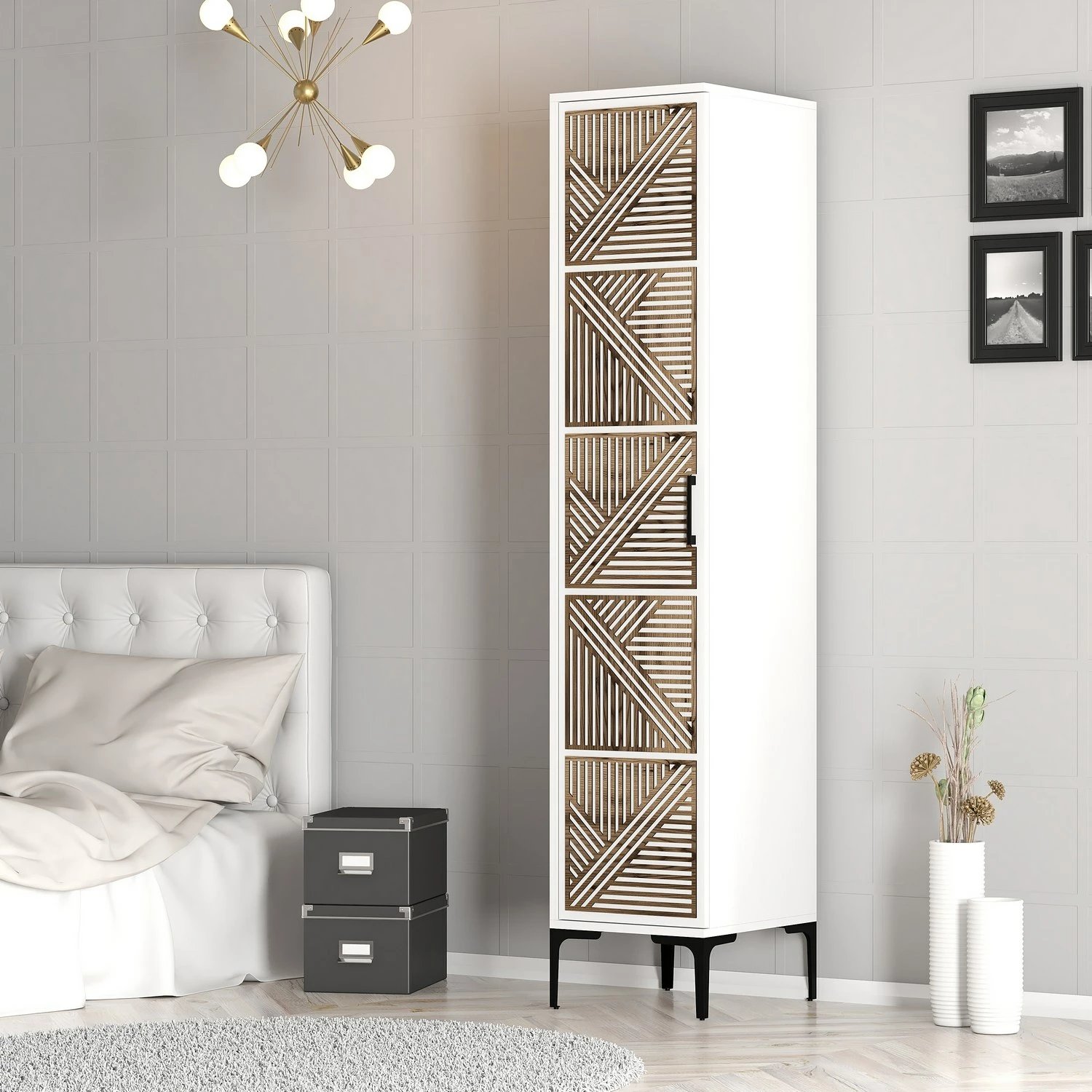 Dollap Hanah Home, Kumsal P, i bardhë