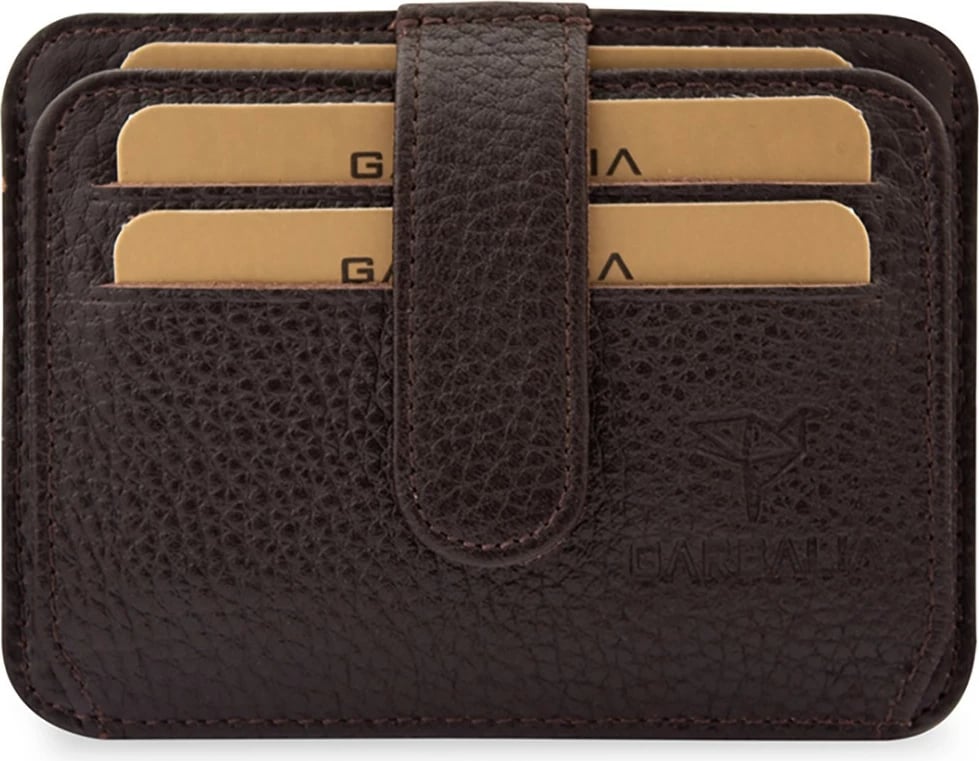Portofol unisex Zoozie Bags, Shelby, ngjyrë kafe