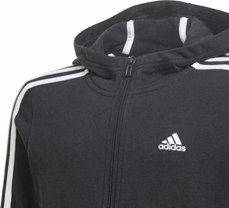 Duks me kapuç për vajza adidas, i zi