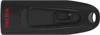 USB SanDisk, 512GB, Cruzer Ultra 3.0, 100 MB/s, e zezë