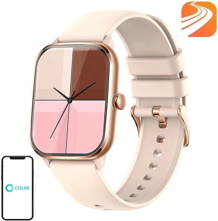 Smartwatch Colmi C61, 1.9" IPS, Bluetooth 5.1, Gold