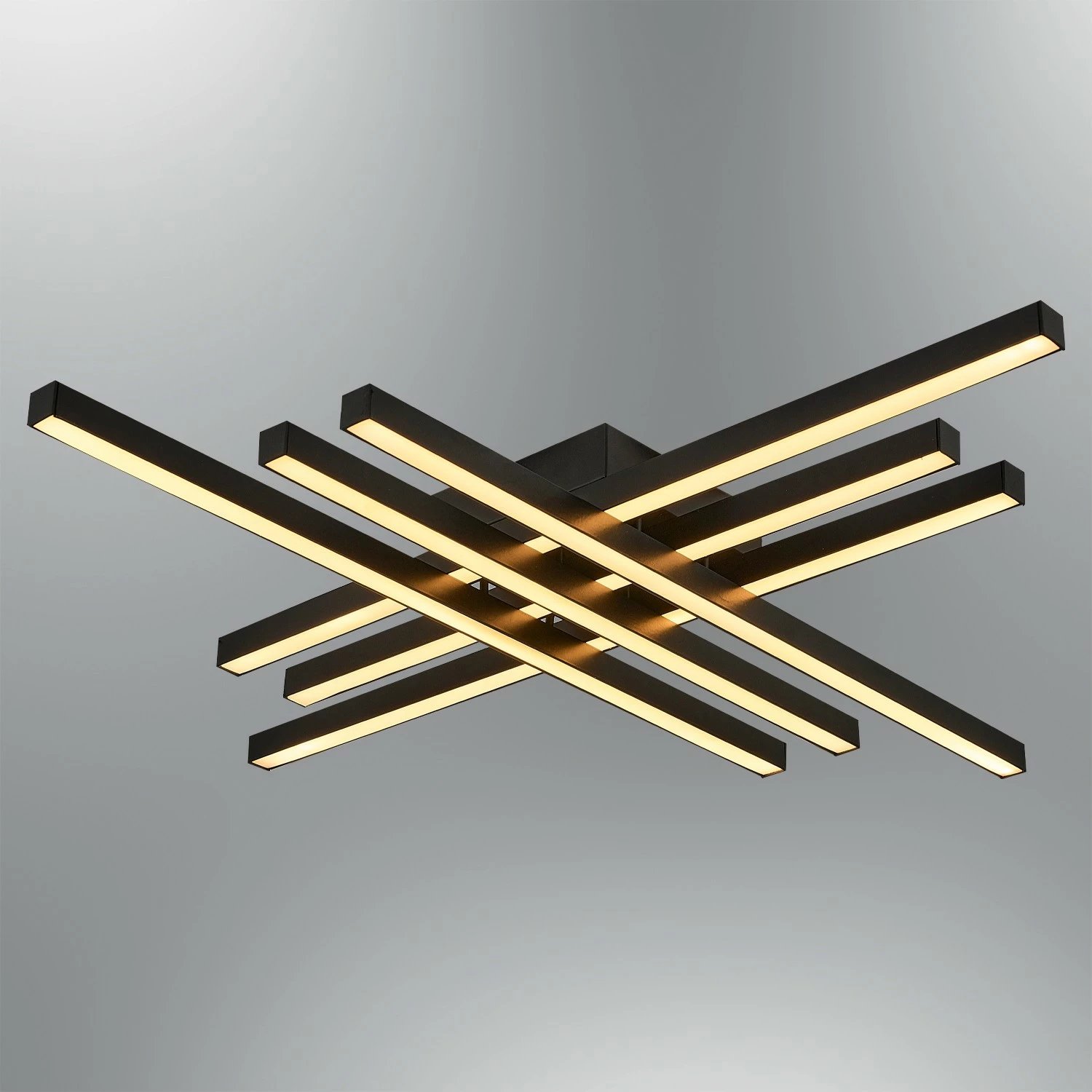 Llambë tavani moderne, Opviq, e zezë, L1248