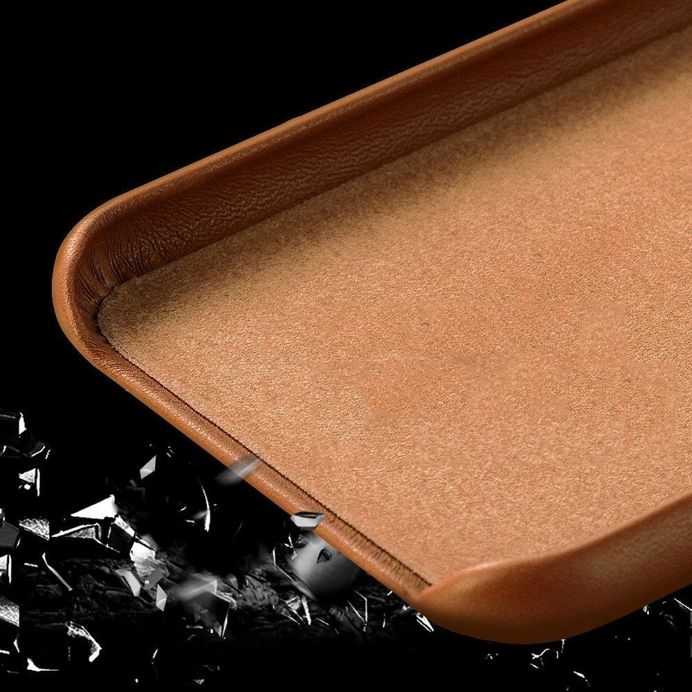 Mbështjellës Hurtel për iPhone 12 mini, eko-lëkurë, i zi