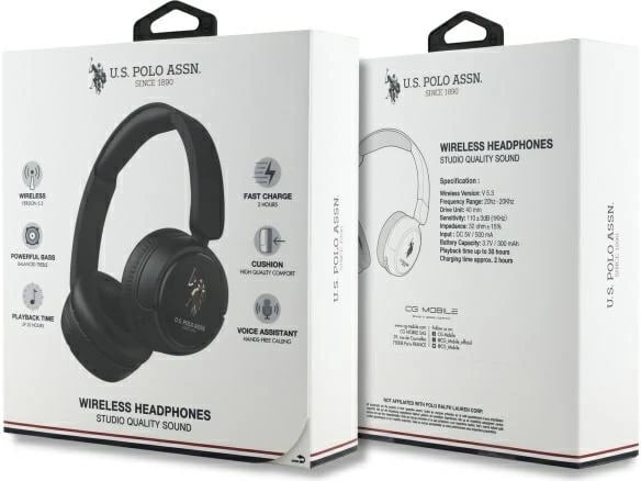 Kufje Bluetooth U.S. Polo Assn. USHPV6PUNK, On-Ear, e zeze Kufje Bluetooth U.S. Polo Assn. USHPV6PUNK, On-Ear, e zeze