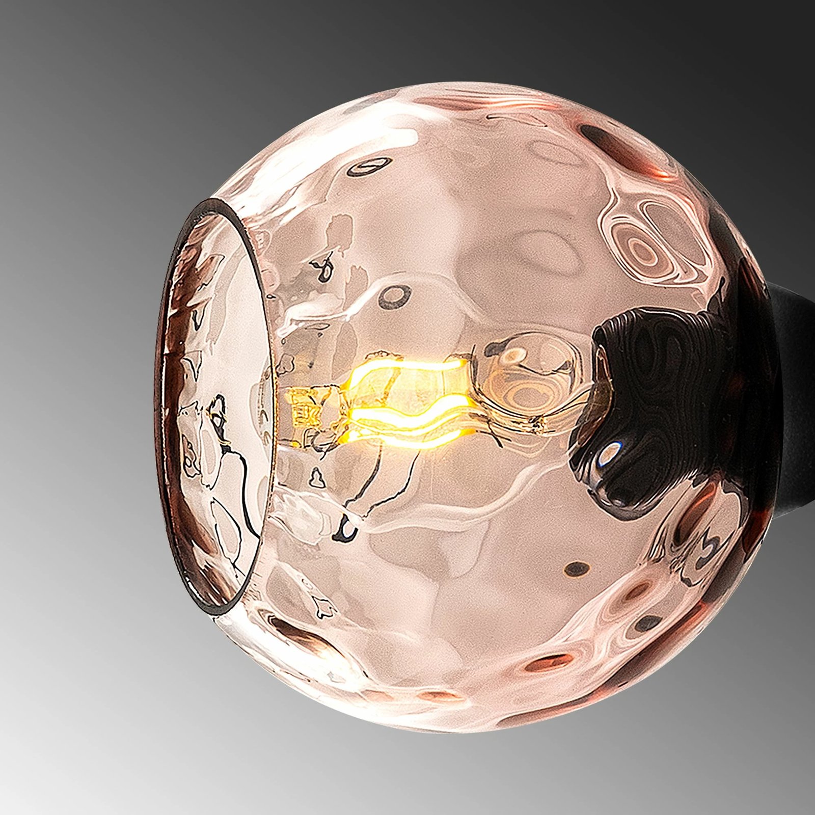 Llambë muri Opviq, Benek - 15 - 14413, rozë dhe e zezë