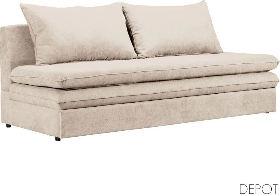 Krevat-sofá Girasole, 3 vende, bezhë, 200x87x90cm