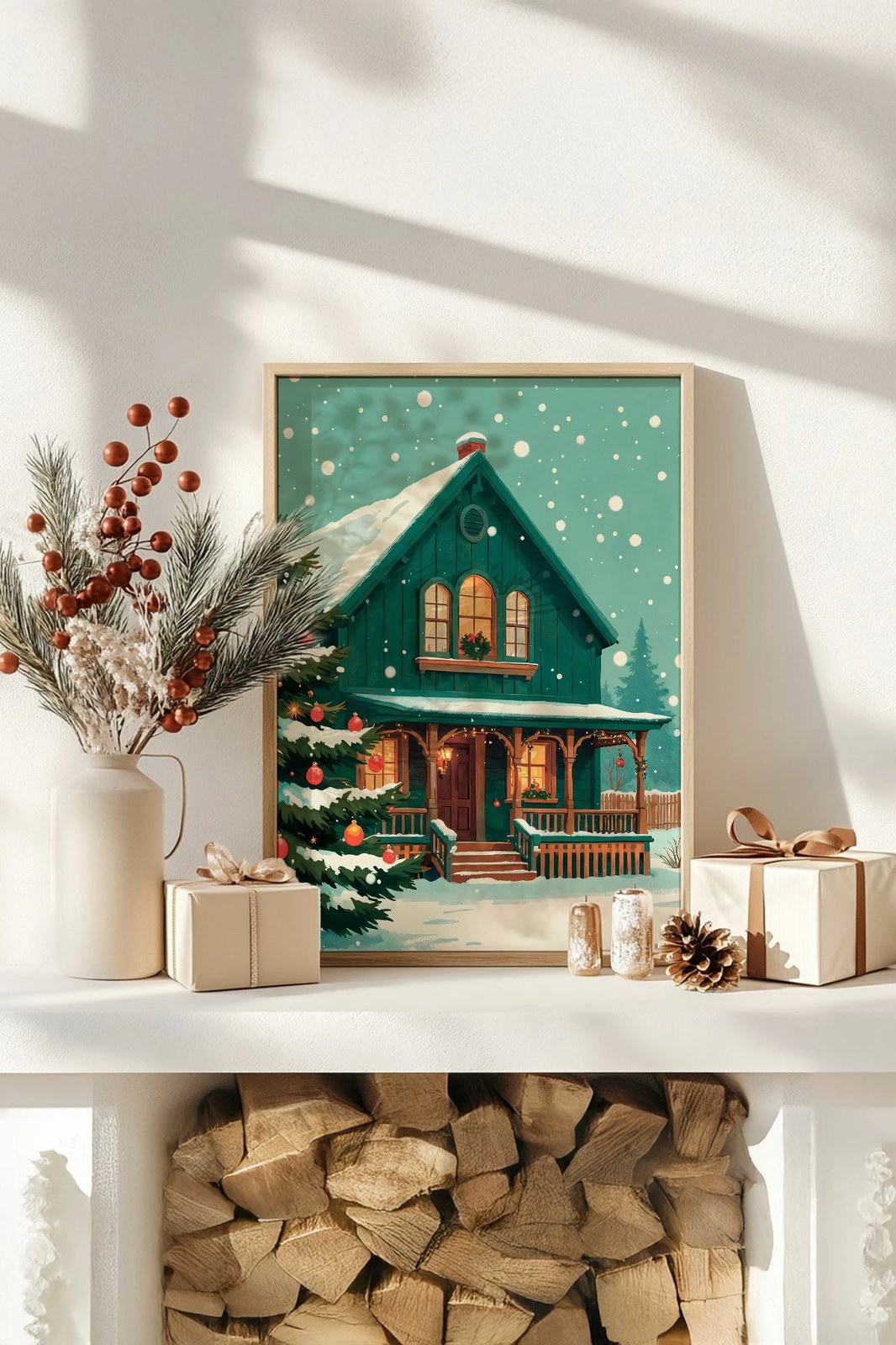 Pikturë dekorative me kornizë, Wallity, Nwyearsngmdl7