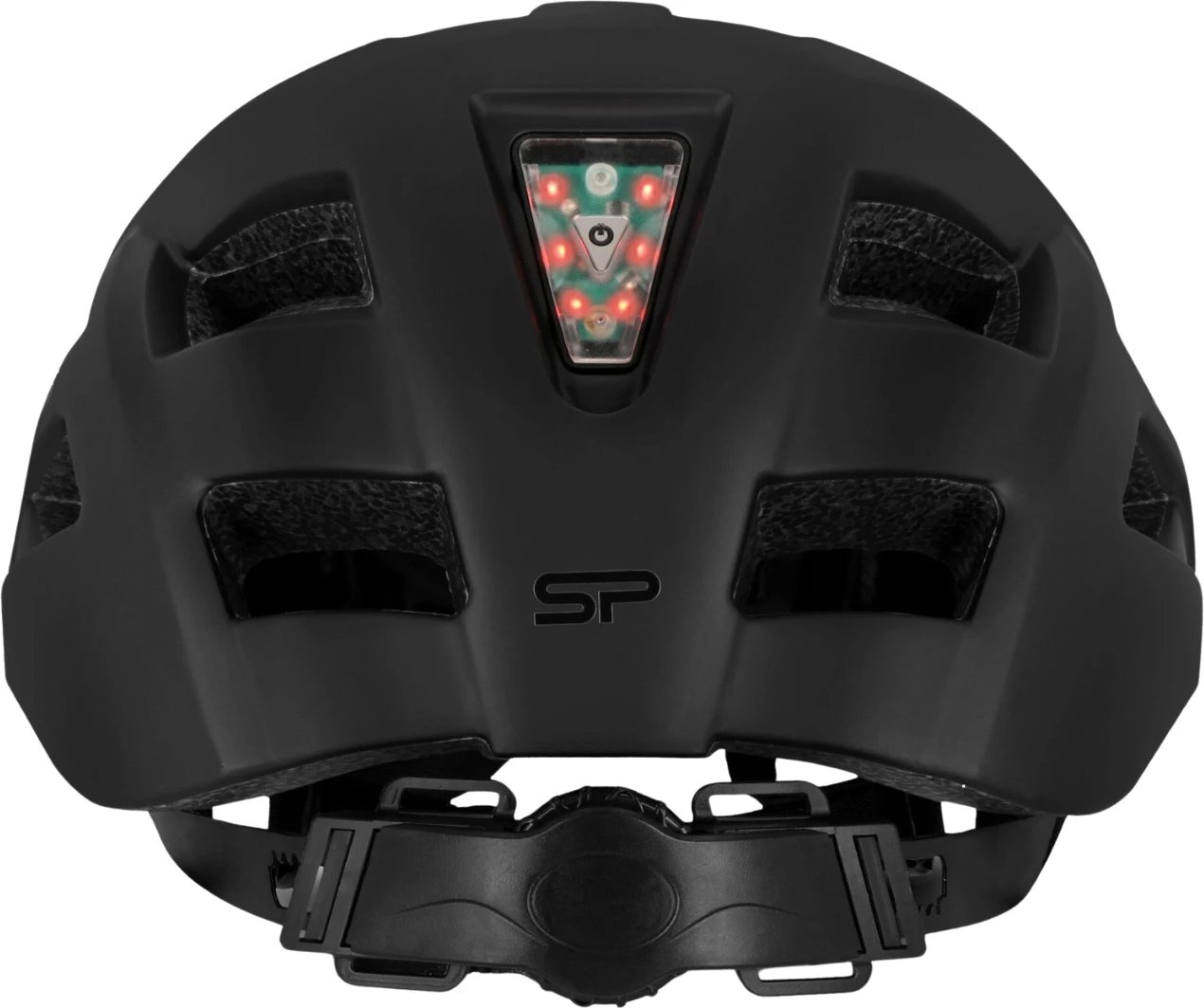 Helmetë biçiklete Spokey unisex, e zezë-e verdhë