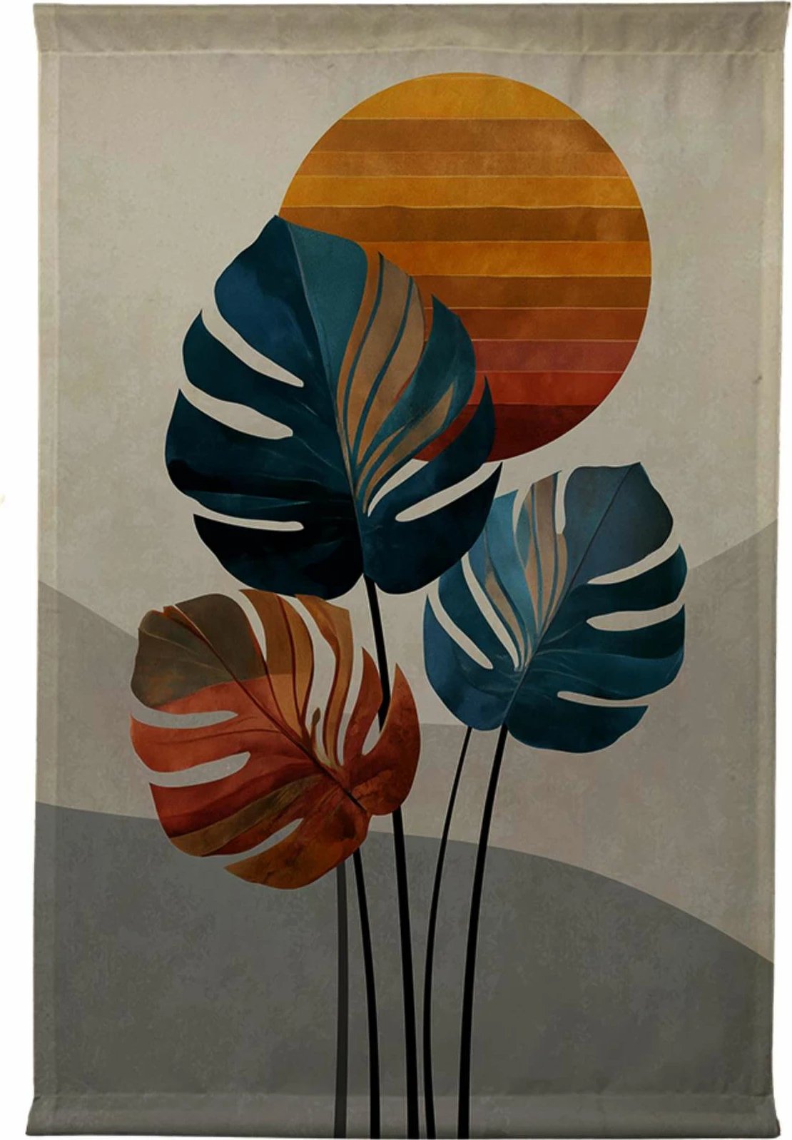 Pikturë dekorative prej poliestëri Wallity, Polybaby 23, shumëngjyrëshe, 70x120cm