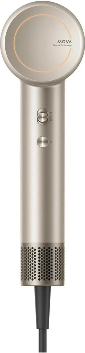 Tharëse flokësh Mova Shine 10, 1600W, jonizim, 4 nivele temperaturë, ari