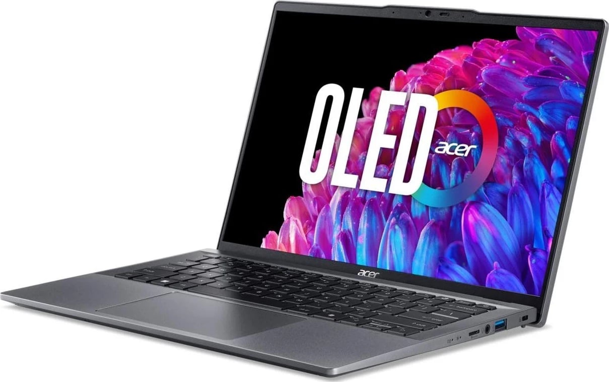 Laptop Acer Swift Go 14 SFG14-63, Ryzen 5 8645HS, 16GB, 512GB, Gri