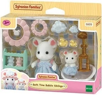 Set lodrash Sylvanian Families EPOCH 5805 me kukulla dhe aksesorë, multi