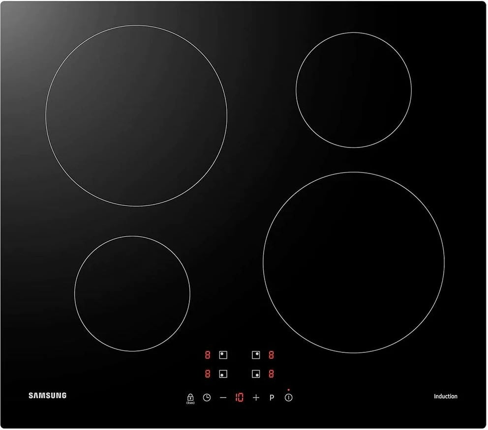 Pianurë induksioni Samsung NZ64M3NM1BB/OL 4 zona gatimi Power Boost Smart Touch, e zezë