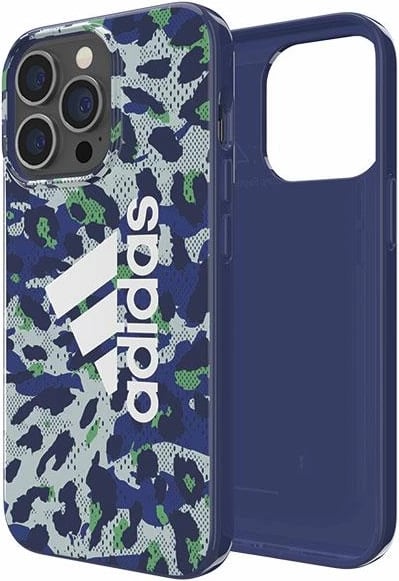 Mbështjellës Adidas OR Snap Case Leopard për iPhone 13/13 Pro 6.1", Blu