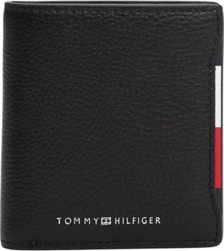 Portofol Tommy Hilfiger meshkuj, i zi