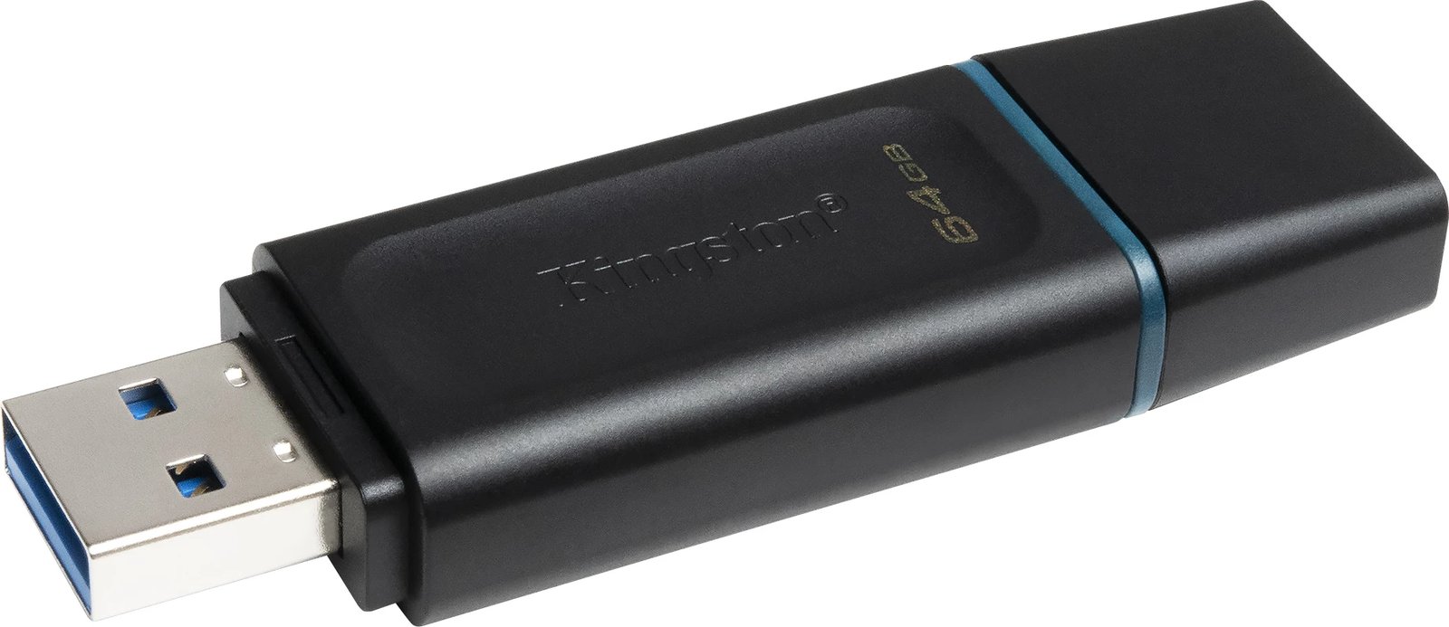 USB Kingston DataTraveler Exodia 64GB, USB-A 3.2, Ngjyrë e zezë