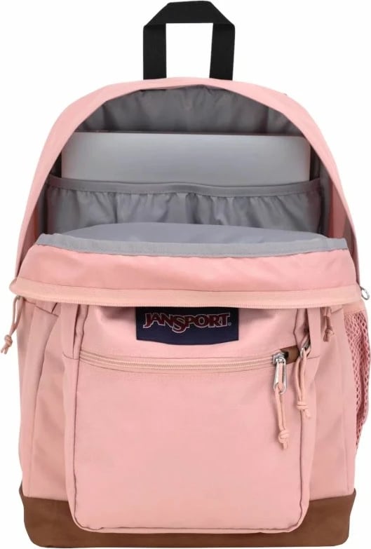 Çantë shpine JanSport për meshkuj/femra, kafe/rozë